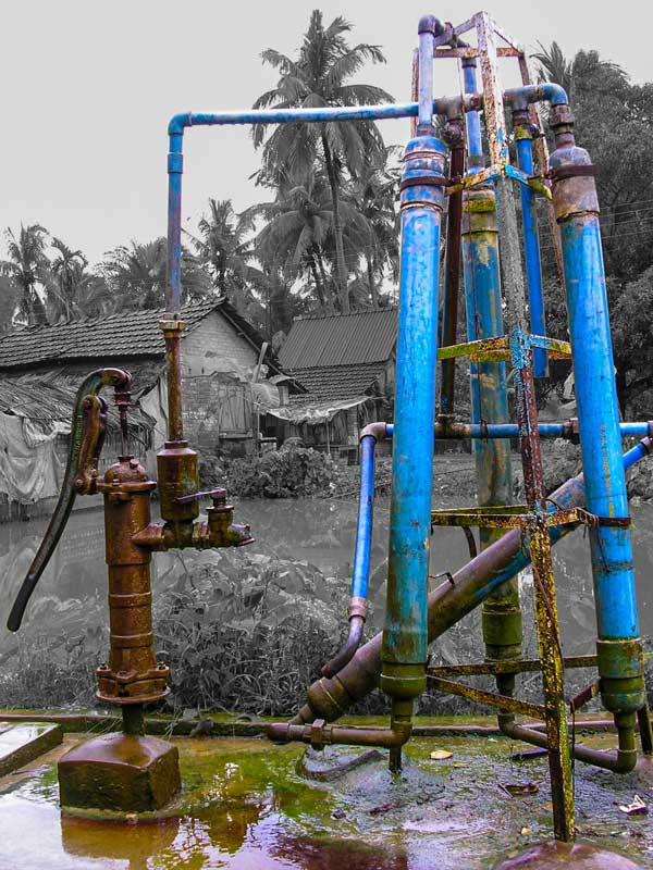 Impediments to enjoyment of Human Right to Water: 'Quality' Norm - A defunct handpump-attached arsenic treatment plant in South 24 Parganas, West Bengal